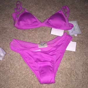 Pink Two piece bathing suit NWT